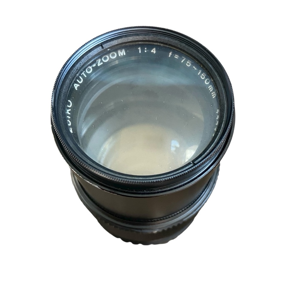 Olympus OM-System Zuiko Auto-Zoom OM-System f=75-150mm 1:4 Lens Japan W/ Case